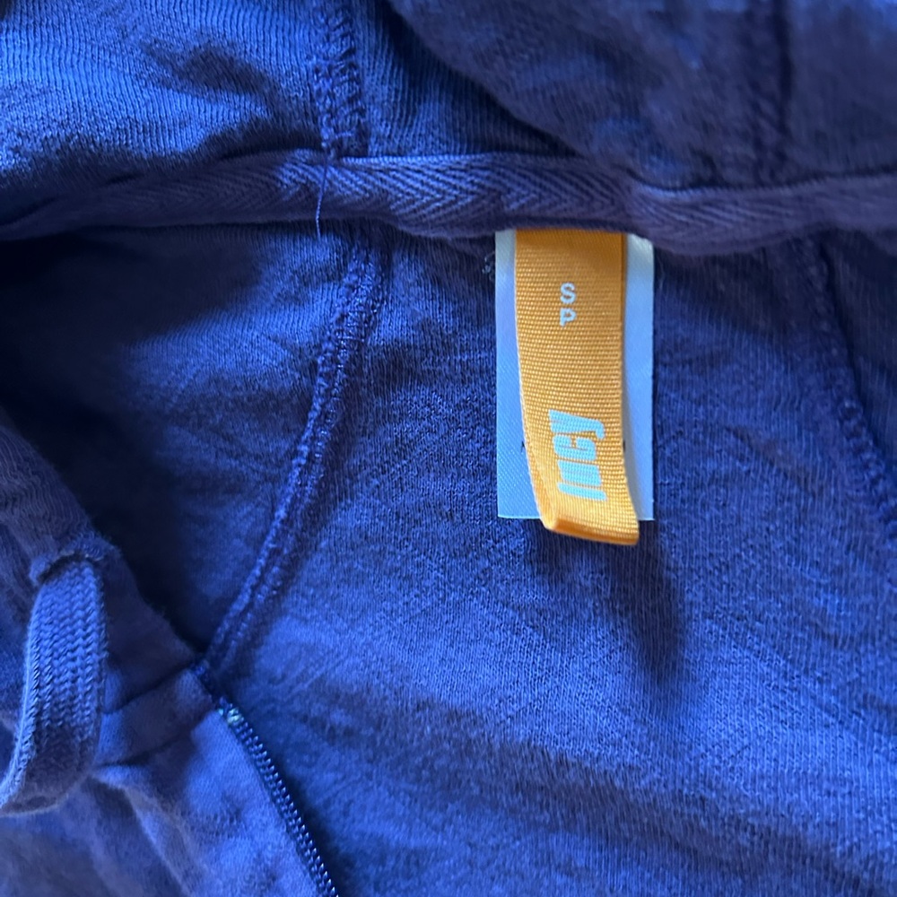 Lucy purple women’s half- zip sweater- small - Picture 5 of 7